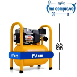 کمپرسور باد خودرو 10 لیتری 2 سیلندر