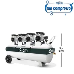 کمپرسور باد 300 لیتری 4 موتور سایلنت (800w✖️4)