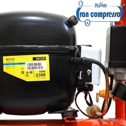 کمپرسور باد 10 لیتری یخچالی (موتور 3/4 اسب)