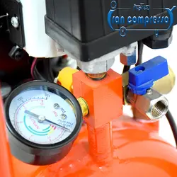 کمپرسور باد 10 لیتری یخچالی (موتور 3/4 اسب)