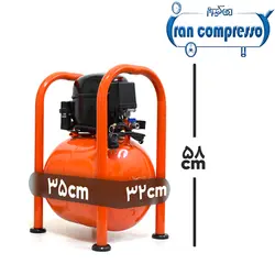 پمپ باد 25 لیتری یخچالی ارزان با موتور 1/2 اسب