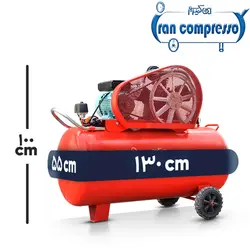 کمپرسور باد 250 لیتری تسمه ای 3 سیلندر
