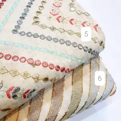 لنین آینه دوزی رنگارنگ