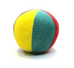 توپ پارچه ای بزرگ فرفره های رنگی