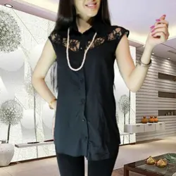 شومیز آستین حلقه ای کد 133