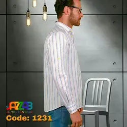 پیراهن مردانه آستین بلند کد 1231