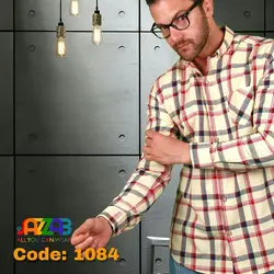 پیراهن مردانه آستین بلند کد 1084