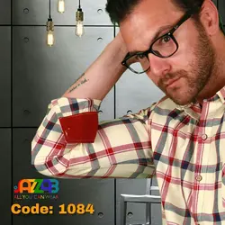 پیراهن مردانه آستین بلند کد 1084