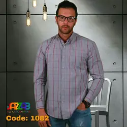 پیراهن مردانه آستین بلند کد 1082