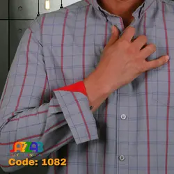 پیراهن مردانه آستین بلند کد 1082