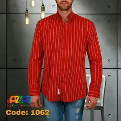 پیراهن مردانه آستین بلند کد 1062