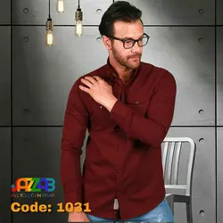 پیراهن مردانه آستین بلند کد 1031