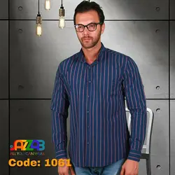 پیراهن مردانه آستین بلند کد 1061