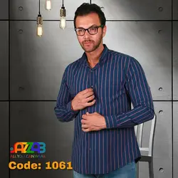 پیراهن مردانه آستین بلند کد 1061