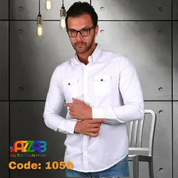 پیراهن مردانه آستین بلند کد 1050