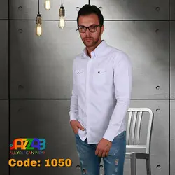 پیراهن مردانه آستین بلند کد 1050