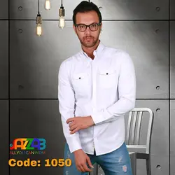 پیراهن مردانه آستین بلند کد 1050