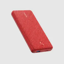 پاوربانک انکر مدل Anker PowerCore A1231 ظرفیت 10000 میلی آمپر روکش پارچه ای - جت گاردین مرکز پخش کالاهای هوشمند و دیجیتال