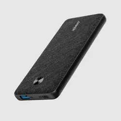 پاوربانک انکر مدل Anker PowerCore A1231 ظرفیت 10000 میلی آمپر روکش پارچه ای - جت گاردین مرکز پخش کالاهای هوشمند و دیجیتال