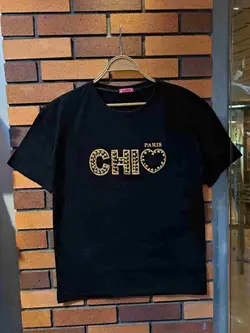 تیشرت زنانه طرح CHIO