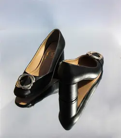 کفش زنانه پاشنه بلند مدل کاموا