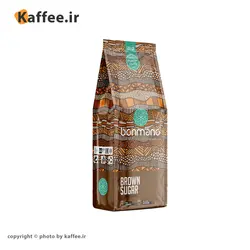 شکر قهوه ای پاکتی 500 گرم بن مانو