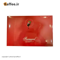 شکلات مغز ژله ای توت فرنگی فرمند