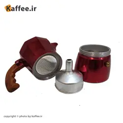 موکاپات 3 کاپ درب شیشه ای قرمز