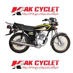 موتورسیکلت مدل تیزتک 125 استارتی