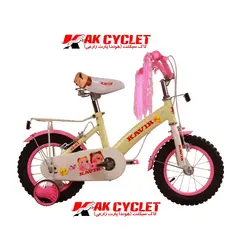 دوچرخه دخترانه کویر سایز 12 مدل 3501