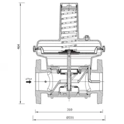 رگولاتور ستاک SET 251 (DN 65,80 - 500mbar)