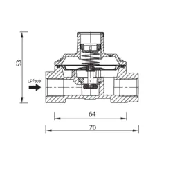 رگولاتور ستاک SET 201 (DN 15- 170mbar)