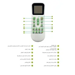 فن کویل کاستی 4طرفه گرین مدل G4WF400P1