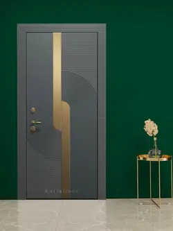 درب ضدسرقت لوکس مشکی مات مدل L.S504