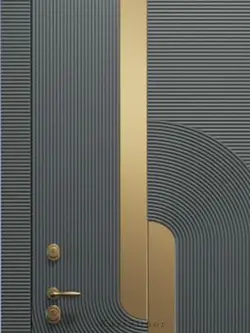 درب ضدسرقت لوکس مشکی مات مدل L.S504