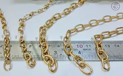 زنجیر استیل بیضی تراش دار واحد 50 سانتیمتری