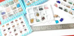 پک 12 عددی آویز سنگ ماه تولد 3cm