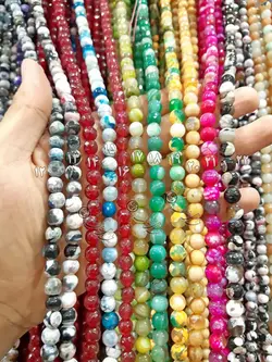 سنگ‌ عقیق تراش دار سایز ۸