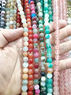 سنگ‌ عقیق تراش دار سایز ۸