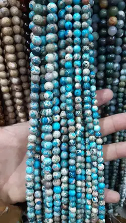 سنگ فیروزه آفریقایی (جاسپر دریایی)