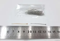 میخ توپی برنجی ۳.۵ سانت ۵ گرمی (حدود ۴۰ عدد)