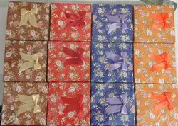 جعبه پاپیون طرح گل 8*8 بسته 12 عددی