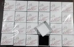 جعبه هاردباکس انگشتری 5*5 طرح شکوفه بسته 24 عددی