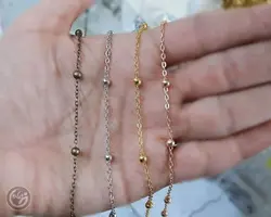 زنجیر خلخال برنجی باکیفیت در 4 رنگ