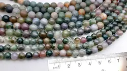 سنگ عقیق خزه ای سایز8 (50عددی) و سایز6 (65عددی)