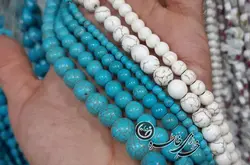 سنگ فیروزه گرد سایز 4 تا 10