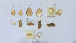 قاب و رکاب برنجی طلائی درجه1 رنگ ثابت