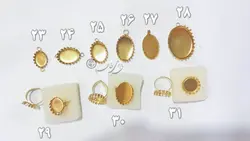 قاب و رکاب برنجی طلائی درجه1 رنگ ثابت