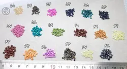 منجوق سایز متوسط 3mm بسته ۲۵ گرمی