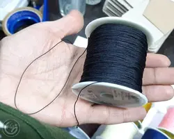 نخ دستبند و گردنبند سایز 0.5 بسته 5 متری